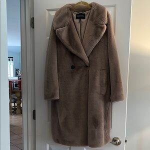 Cozy Tan Teddy Jacket for Women